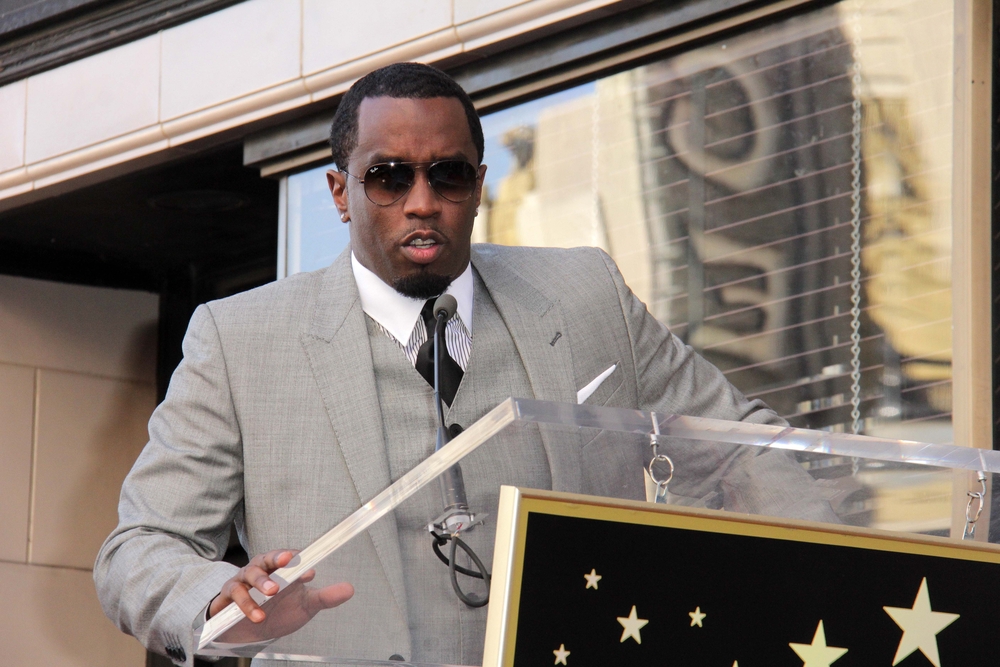 Sean Combs speaking